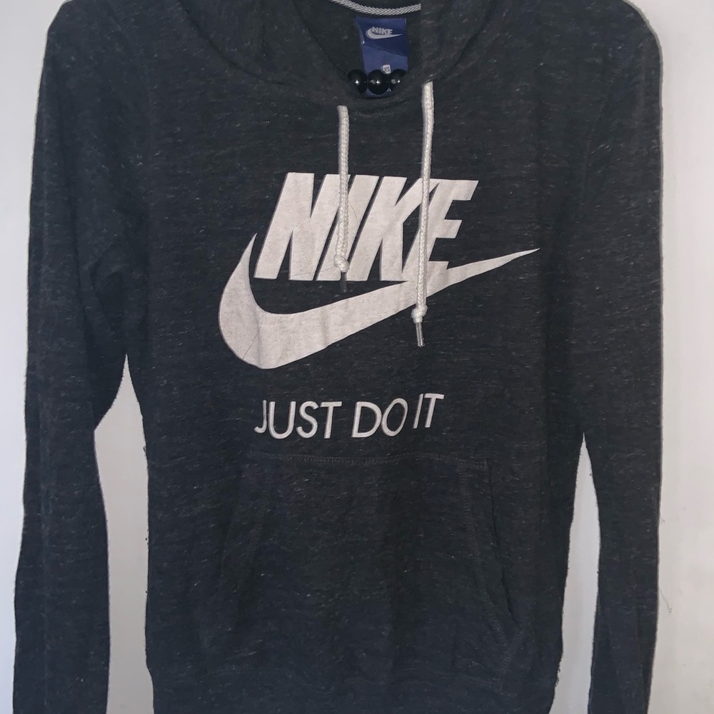 Black Nike Logo Hoodie